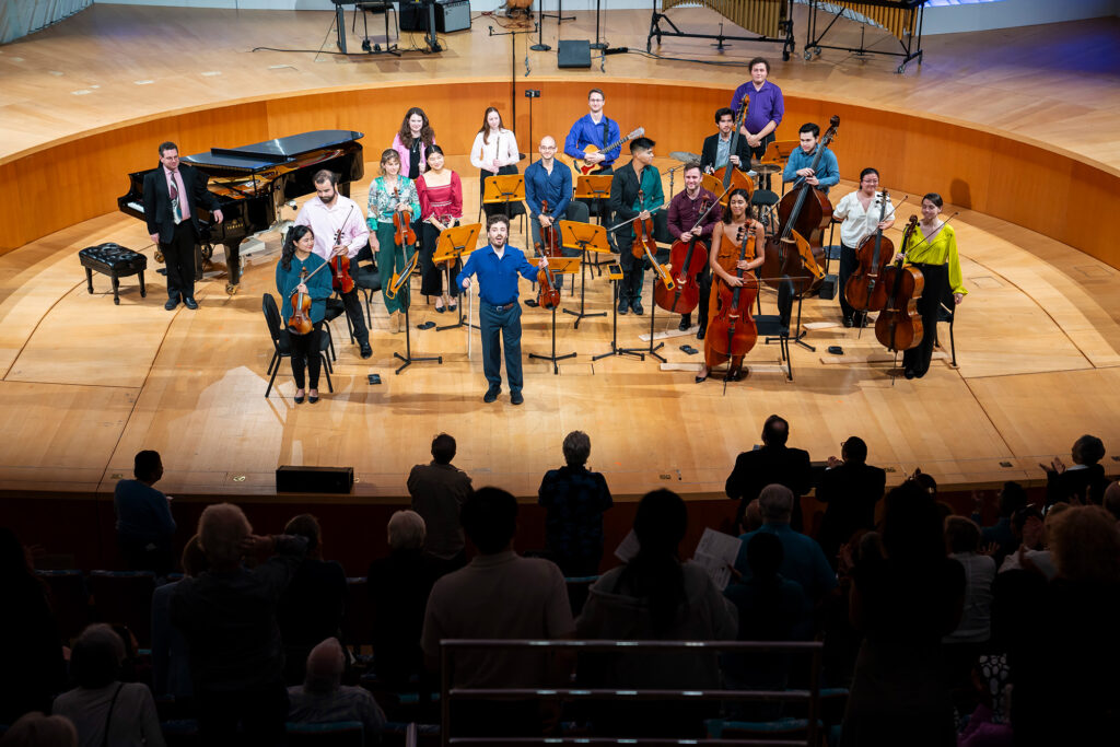 Stuart Carlson with the New World Symphony in Miami, FL. Photo by Alex Markow