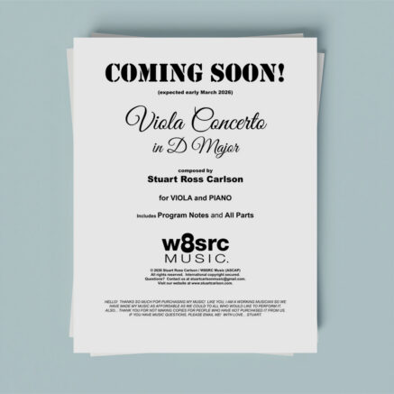 SRC Coming Soon 01 - Viola Concerto